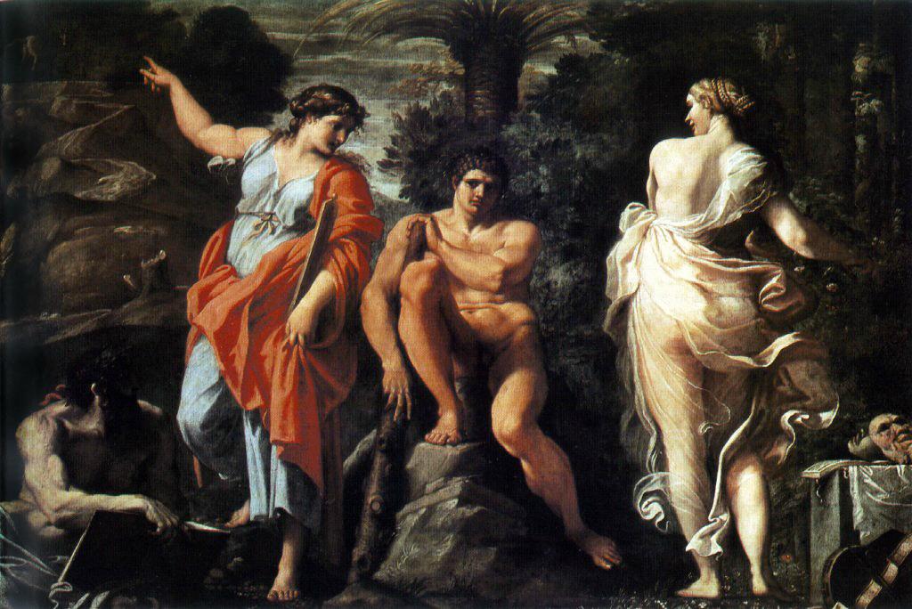 CARRACCI, Annibale The Choice of Heracles sd